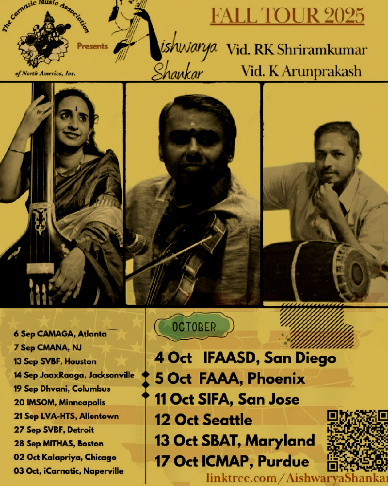 Aishwarya Shankar, Vocal artist, Carnatic classical musician