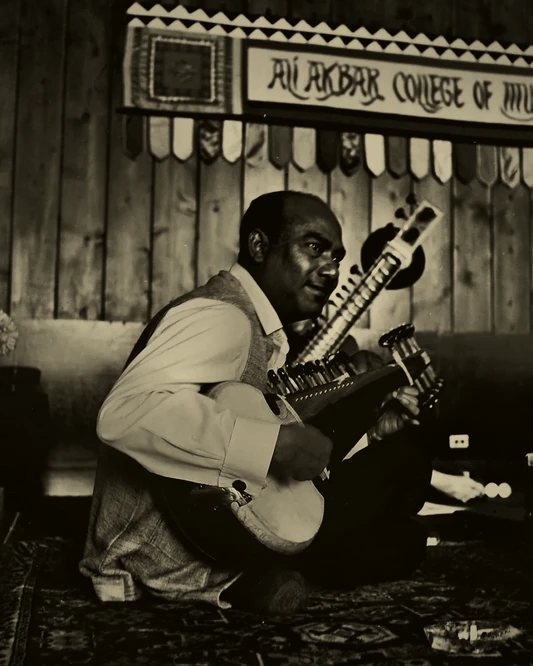 Ustad Ali Akbar Khan, Sarod artist of the Maihar gharana, Hindustani classical musician