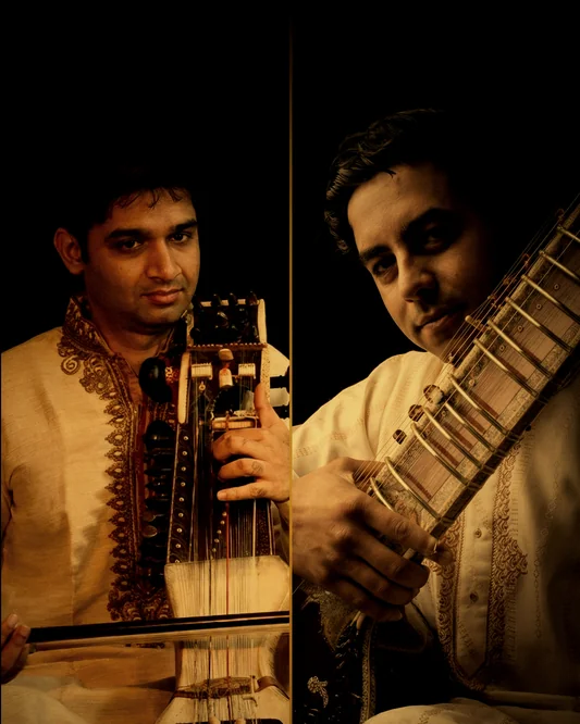 Arjun Verma, Sitar and Harsh Narayan, Sarangi performing at Chhandayan Center for Indian Music