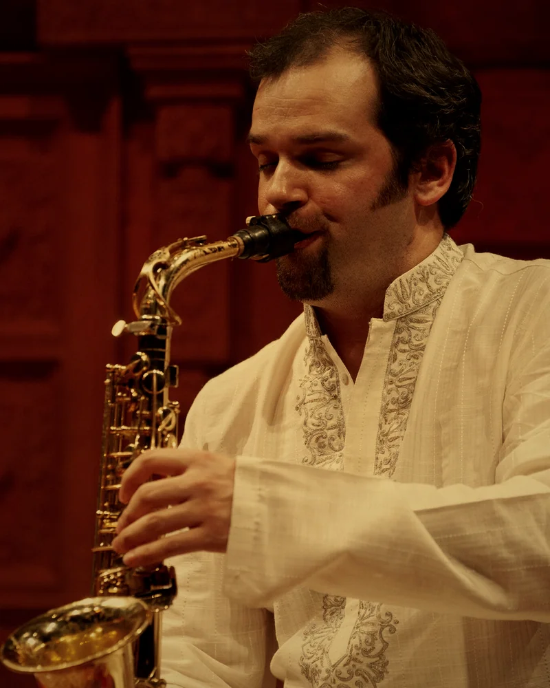 Jesse Bannister, Saxophone artist, Hindustani classical musician