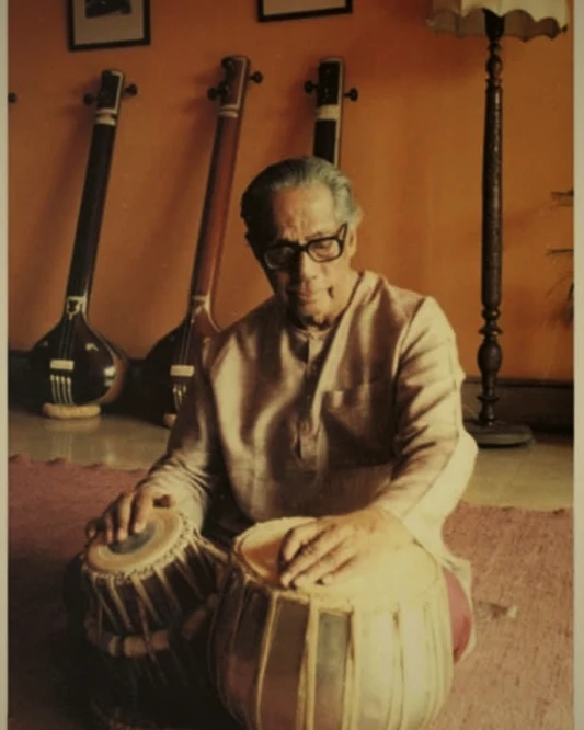 Pandit Jnan Prakash Ghosh, Tabla artist of the Farrukhabad gharana, Hindustani classical musician