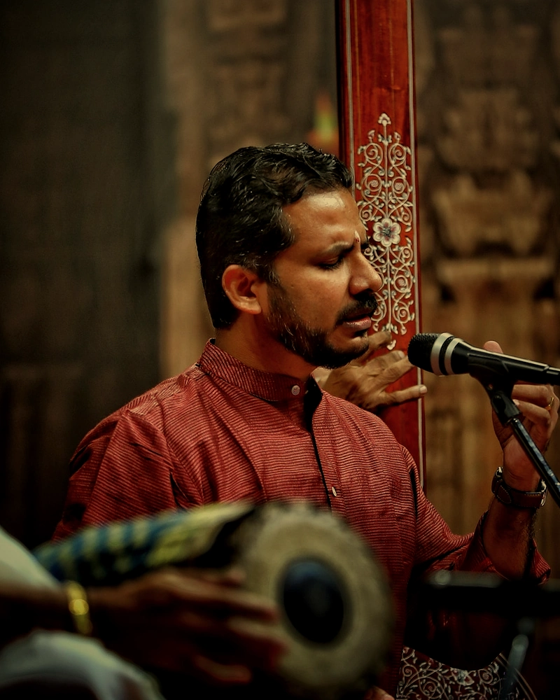 K S Vishnudev, Vocal artist
