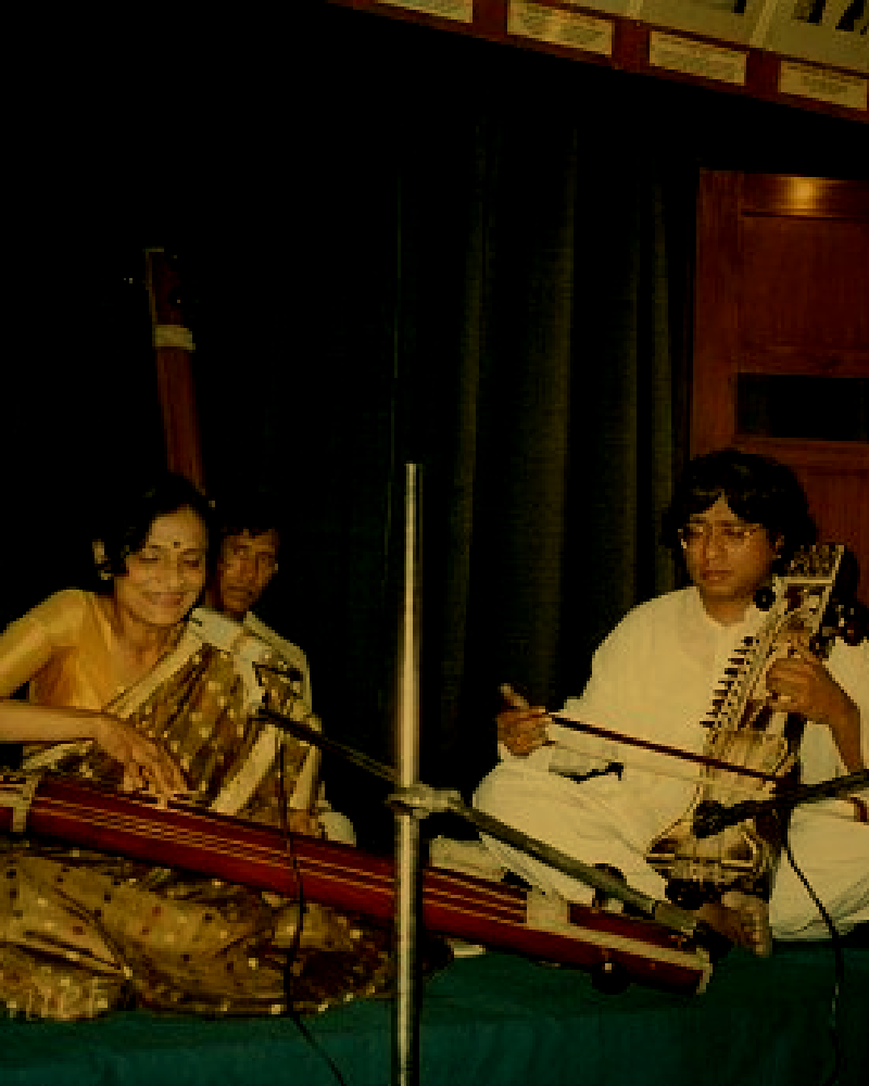Vidushi Purnima Chaudhuri, Vocal artist of the Benares gharana, Hindustani classical musician