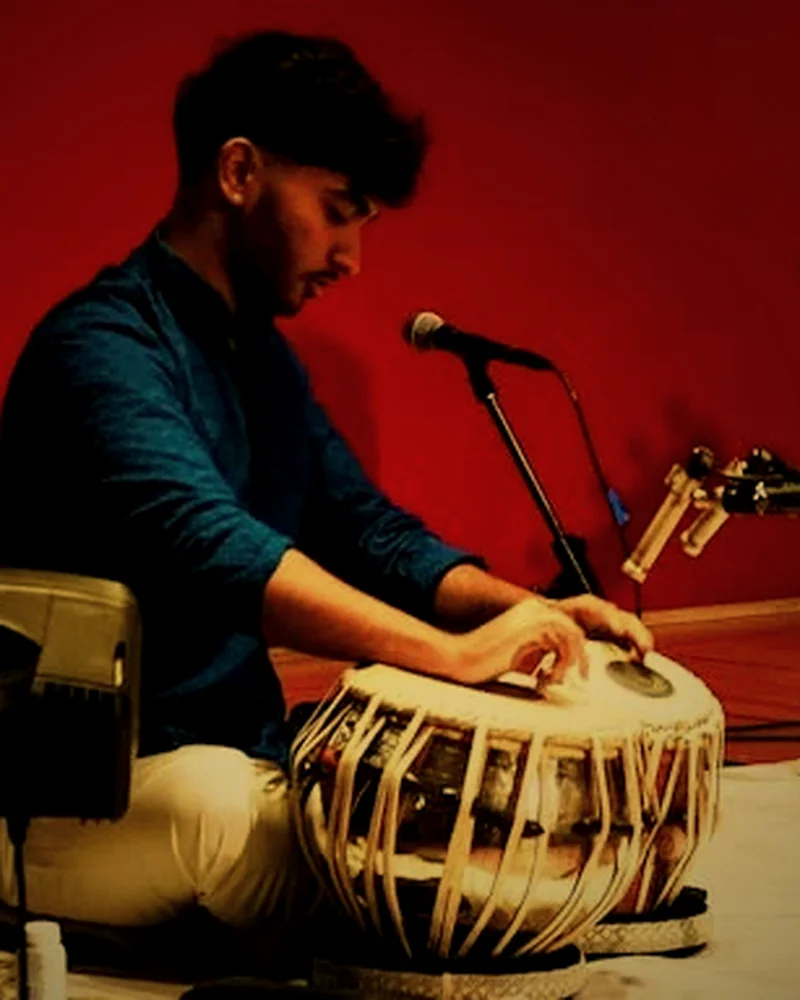 Manav Khurana, Tabla artist of the Farrukhabad gharana, Hindustani classical musician
