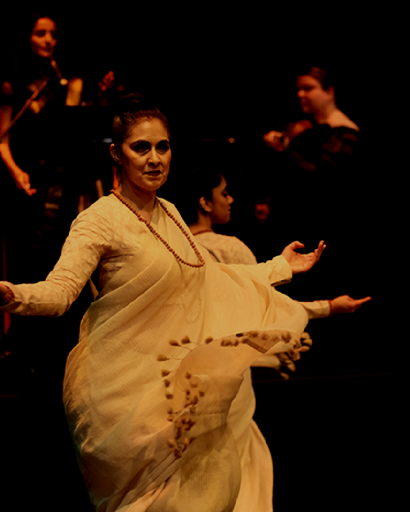 Rukhmani Mehta, Kathak Dance artist of the Jaipur gharana, Hindustani classical musician