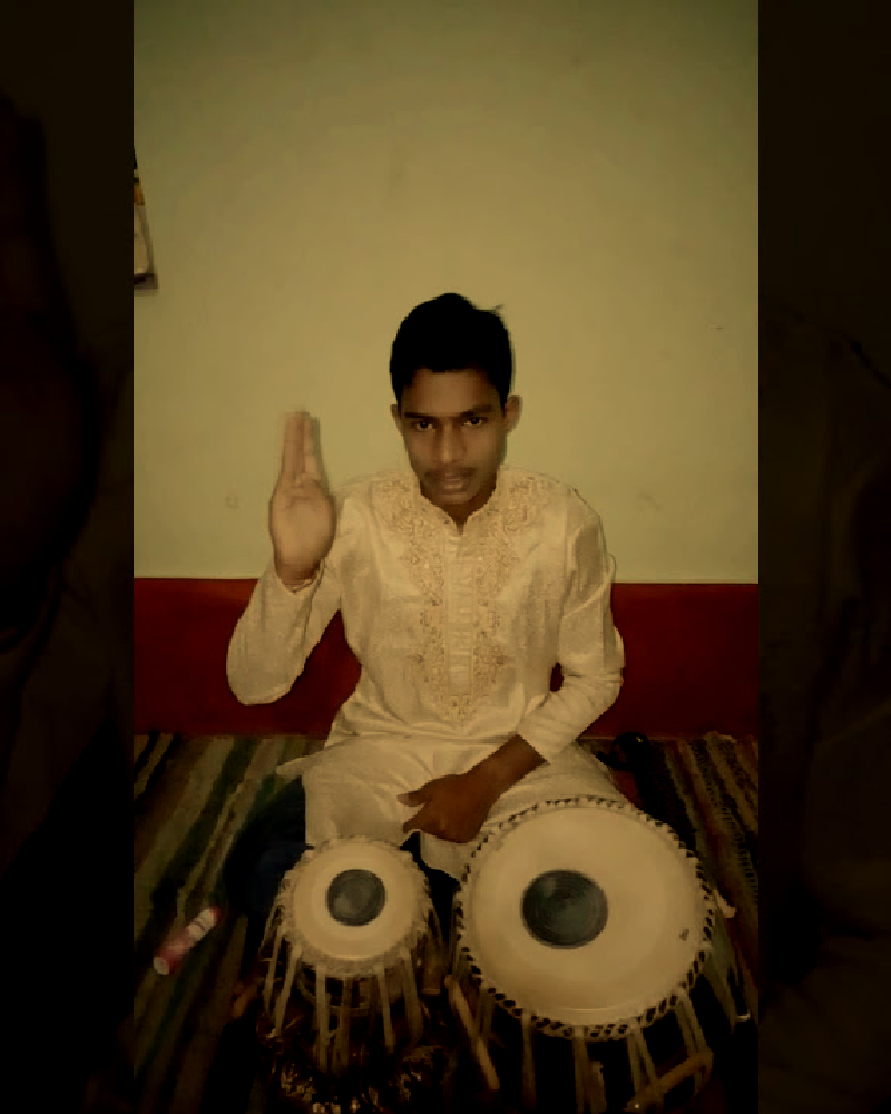 Shri Jyoti Prakash, Tabla artist of the Farrukhabad gharana, Hindustani classical musician